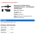 thumbnail image 2 of Upstream Air Fuel Ratio Sensor - Compatible with 2014 - 2018 Mitsubishi Outlander Sport 2015 2016 2017, 2 of 2