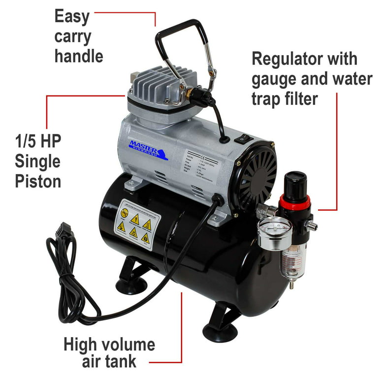 23-25 L/min 1/5Hp small air brush compressor small vacuum pump airtight  pump TC-20B 220V