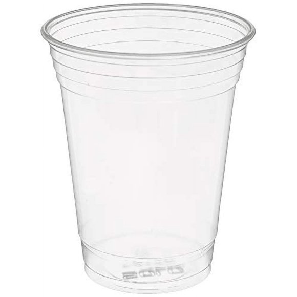 SOLO Cup Company TP16D-1 Solo TP16D 16 oz Plastic Ultra Clear Cold Drink Cup (1 Pack of 50), 50 Count (Pack of 1)