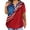 #A14-Red, variant on XADYUY Womens Plus Size Summer Tops 2025 4th Of July Stars and Stripes Graphic Tunic Shirts Oversized V-Neck Short Sleeve Tshirt Independent Day Patriotic Clothes for Women,Wine 2XL