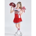 thumbnail image 2 of LOLANTA Girls Cheerleading Outfit Cheerleader Costume, 2 of 5
