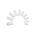 thumbnail image 1 of 100 Pcs Embouts d'Ongles Blanc Blanc, 1 of 3