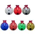 thumbnail image 7 of Uutvery 24 Inch Inflatable Christmas Bowknot Ball Ornament, Large PVC Holiday Tree Hanging Decoration, for Outdoor Yard and Indoor Festive Party Decor, Bow Style, 7 of 7
