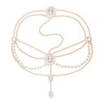 thumbnail image 4 of Head Chain Hair Accessories Layered Headpieces for Festival Bridal Zulema Cadena de cabeza, 4 of 8
