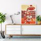 thumbnail image 2 of Pósteres de fútbol americano de Patrick Mahomes, lienzo para pared, imagen de atrapasueños, regalo para decoración de pared de habitación de niños, sin marco: 18 x 12 pulgadas (45 x 30 cm), 2 of 3