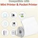 thumbnail image 4 of 6 Roll Mini Pocket Printer Sticker Paper, 30 X 57mm Self-Adhesive Thermal Paper for Pocket Printer, 4 of 5