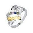 thumbnail image 2 of Xihbxyly Mother's Day Gift Mom Ring Color Matching Mom Ring S impl And Versatile Holiday Deals, 2 of 2