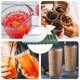 thumbnail image 5 of Bandeja para cubitos de hielo con tapa para uso doméstico, 10 cubiteras de silicona para hacer hielo en casa Cocina, comedor y bar, 5 of 6