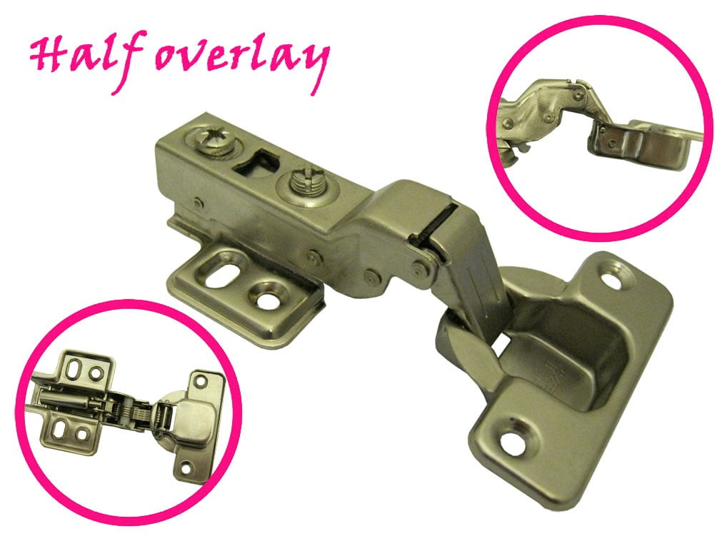 Dia 1.6"/40mm Hydraulic soft close Full Overlay Hinge for storage cabinet door 