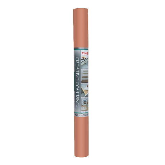 Con-Tact Brand Contact paper Adhesive Shelf Liner 18 in x 16ft, Serenity Coral