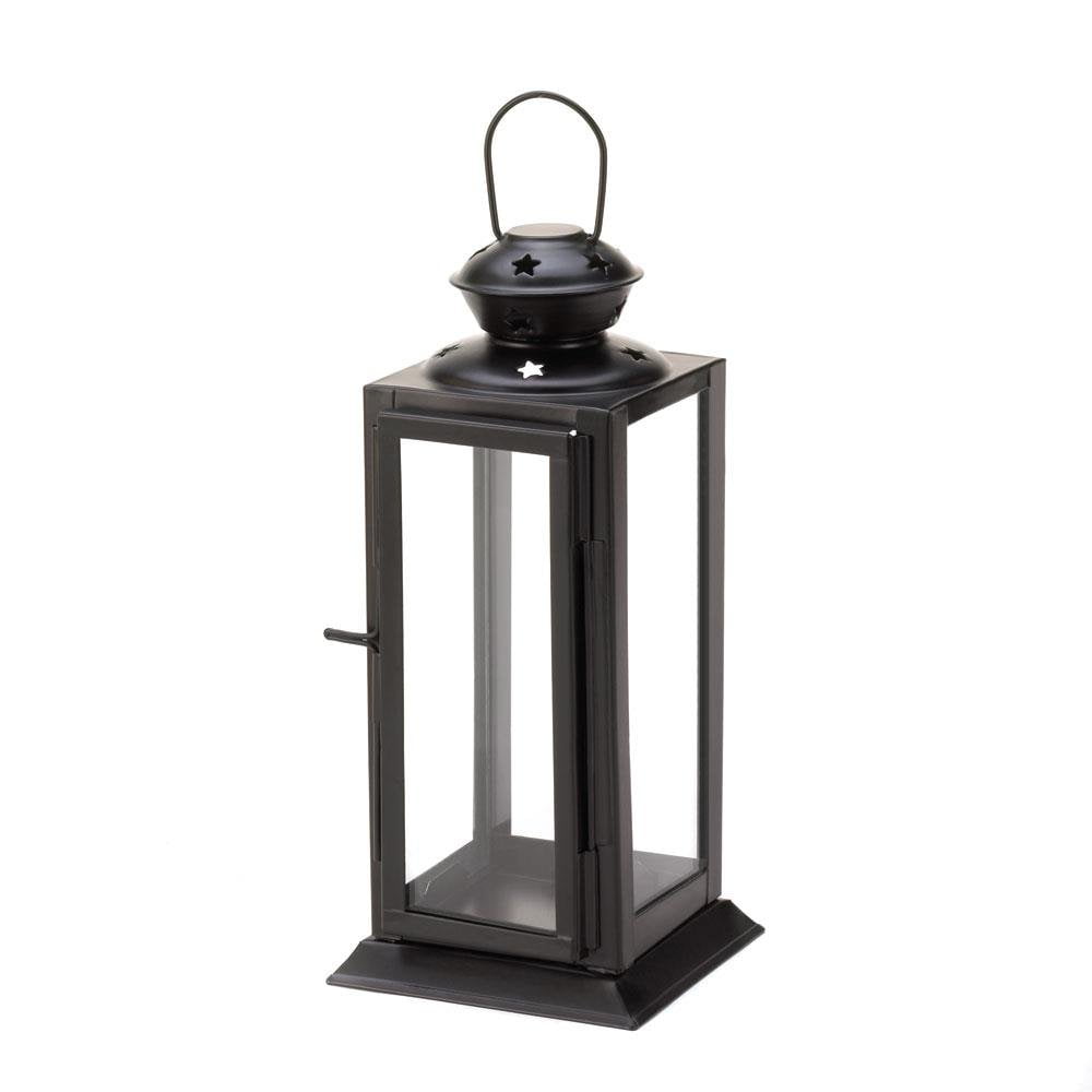 rustic floor lanterns