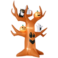 thumbnail image 1 of Outsunny 9' Inflatable Halloween Dead Tree Yard Decoration LED Light, 1 of 10