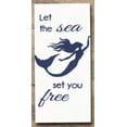 thumbnail image 2 of Set of 5, 100% Cotton Nautical Coastal Design Funny Cute Saying Flour Sack Kitchen Towels / Dish Towels for Wedding, Baby Shower, Home Decor, Housewarming, Other Occasions Size: 16 X 28 Inch., 2 of 4