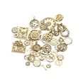 thumbnail image 1 of Matsuzay 40 piezas de joyería, fabricación de Metal, engranaje DIY mixto, accesorio mecánico al azar Artesanía Dorado, 1 of 6