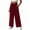 a01Red, variant on Yyeselk Cotton Linen Wide Leg Pants for Women Flowy Palazzo Drawstring Elastic Waist Trousers Summer Beach Vacation Clothes with Pockets Plus Size (S-4XL) Black XXXXL