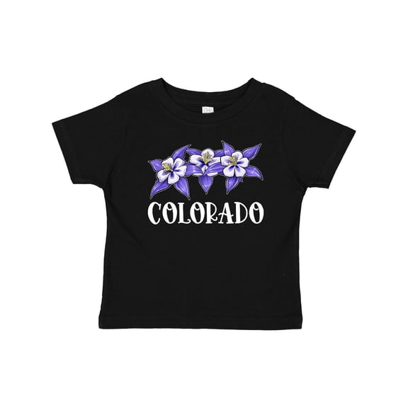 Inktastic Colorado Columbine Flowers Boys or Girls Baby T-Shirt