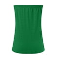thumbnail image 4 of SHenli Built In Bra Tank Tops for Women Rolled Loose Camisole Sleeveless Gauze Shirts Boho Floral Casual Basic Tee Green L, 4 of 6