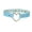 light blue, variant on K-KED Gothic Collar Neckchain Choker Love Pu Necklace Collar Sexy Neck Jewelry-red
