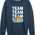 thumbnail image 3 of Pokémon - Partners Team - Women's Lightweight French Terry Long Sleeve Shirt, 3 of 5