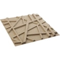 thumbnail image 6 of Ekena Millwork 19 5/8"W x 19 5/8"H Evergreen EnduraWall Decorative 3D Wall Panel, UltraCover Satin Smokey Beige (Covers 2.67 Sq. Ft.), 6 of 6
