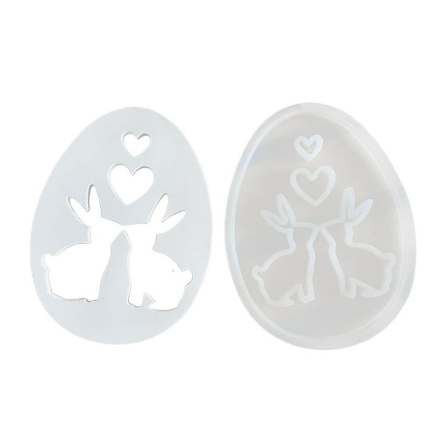 Easter Themed Silicone Casting for DIY Epoxy Resin and Plaster Craft Projects