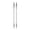 28cm-2, variant on Double Head Outdoor Mosquitoes Coils Clip 360 Adjust Angles for Camping Fishing Home Use Metal Alligators Clip