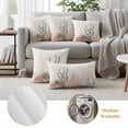 thumbnail image 6 of Outdoor Pillow Covers Watercolor Ocean Coral Waterproof Pillow Cases 16x16 Set of 2, Abstract Marine Life Throw Pillow Cover Pillowcase for Patio Balcony Couch Garden, 6 of 9