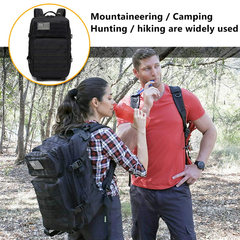 45L Waterproof Lightweight Hiking Backpack For Men And Women, Large Outdoor  Sport Daypack, Travel Backpack For Mountaineering/Climbing/ Camping/
