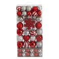 thumbnail image 3 of Nearly Natural Holiday Deluxe Shatterproof, 81&nbsp; Count Christmas Tree Ornament Box Set, Re-Useable Container, Assorted, 3 of 5