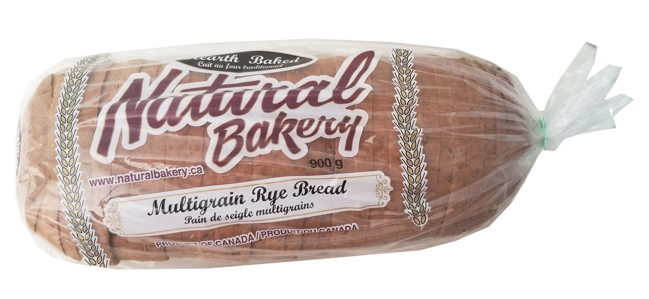 Natural Bakery Multigrain Rye Bread, 900g/31.7 oz., Single Loaf, Sliced {Imported from Canada} - image 2 of 4