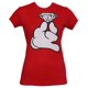 thumbnail image 1 of Camiseta de manga corta Design Shirts de dibujos animados de diamante rojo pequeño, 1 of 1