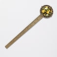 thumbnail image 2 of Thanksgiving pears Antique Bronze Lace Bookmark - Reading Accessory for Book Lovers, 2 of 5