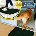 thumbnail image 7 of Muddy Mat® | Super Absorbent Door Mat Indoor, Microfiber Quick Dry Chenille Entryway Rug, Non-Slip Front Door Mat, Indoor Mats for Entryway, Machine Washable Pet Rug, Dark Green 28"x18", 7 of 7