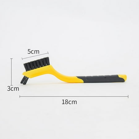 

BCLONG Mini Wire Brush Brass Nylon & Stainless Steel Brushes Rust Remover Clean Polish