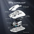 thumbnail image 3 of ATTACK SHARK R1 SUPERLIGHT Mouse with Tape, PixArt PAW3311 Gaming Sensor, BT/2.4G Wireless/Wired Gaming Mouse, 6 Adjustable DPI up to 18000, 65 Hrs Battery, Office Mice for Win11/Xbox/PS/Mac, 3 of 8