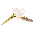 thumbnail image 4 of Uxcell 41mm Corsage Decorative Holder Brooch Pin Vase Pocket Boutonnieres Holder Gold Tone 20 Pcs, 4 of 6