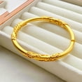 thumbnail image 2 of Brazalete Gold Placer Open para mujer, 2 of 2