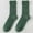 Green, variant on Tittly Cotton Socks Crew Socks for Women Women Autumn And Winter Matching Thickened Warm Mid Tube Socks Women Thick Socks Crew Socks Socks for Women A One Size
