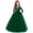 Green, variant on FAOWME Children Kids Girls Dress Short Sleeve Solid Color Flower Lace Bowknot Comfortable Elegant Mesh Tutu Dresses For Wedding And Party Gown,Dark Green,3-4 Years
