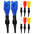 thumbnail image 1 of Miangastore 8pcs Oil Funnels Automotive Funnels Flexible Hose Quick Filling Oil Funnels For Car, 1 of 9