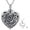 B-Oxidation black Rose, variant on Cremation Jewelry for Ashes, Sterling Silver Urn Necklace for Ashes Women Men, Cherish Memories Cremation Jewelry to Keep Someone Near to You