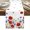 White, variant on Red Blue Poppy Floral Table Runner Farmhouse Spring Flowers Tablerunners 13 x 60 Inch, Table Decorations Tabletop Scarf for Summer Gathering Holiday Farmhouse Kitchen Dining Decor