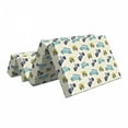 thumbnail image 2 of Hawaiian Foldable Mattress, Surfboards on Transport, 74.8" x 39.4", Grey Yellow Multicolor, by Ambesonne, 2 of 6