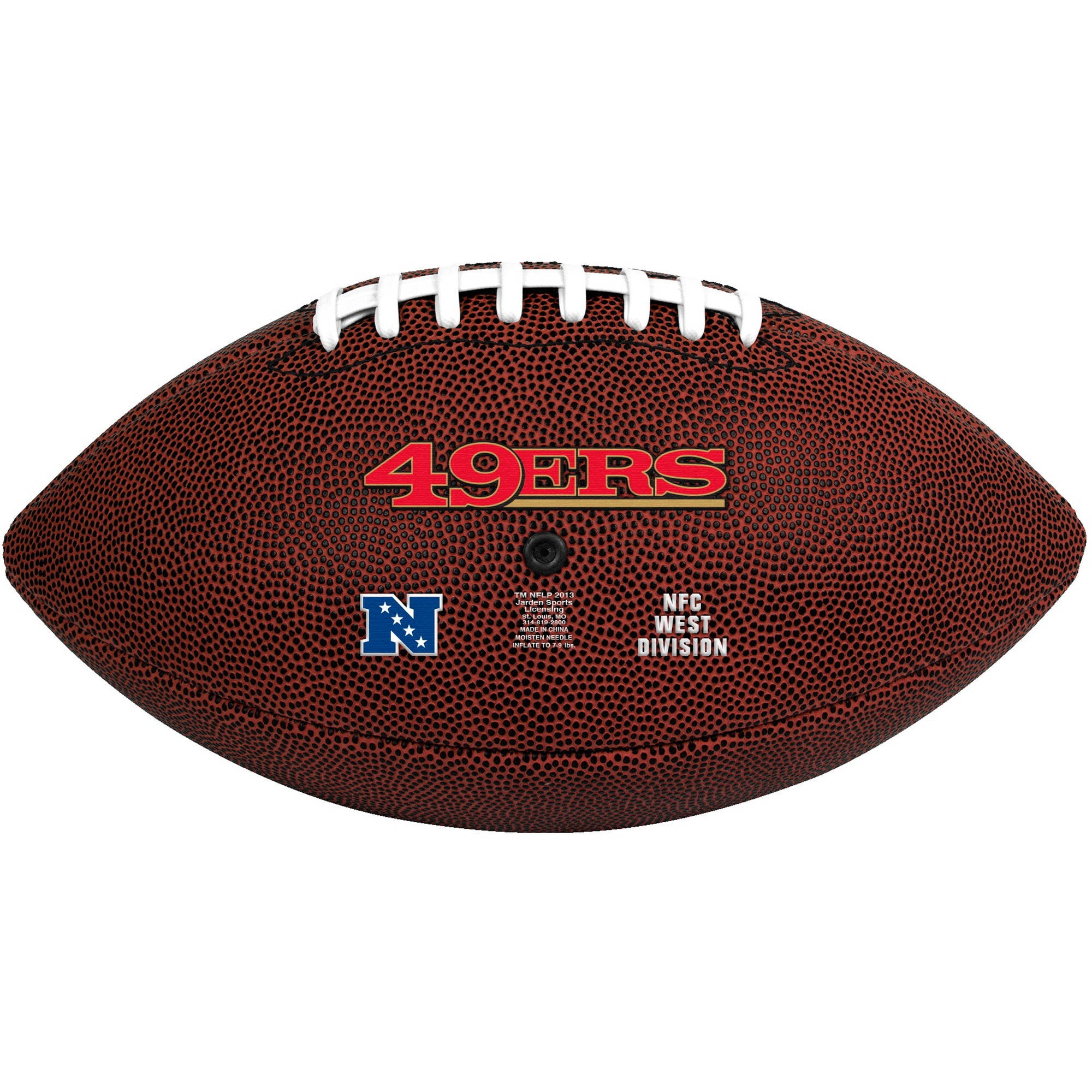 Rawlings NFL Official Size Game Time Football, San Francisco 49ers