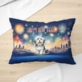 thumbnail image 3 of Happy New Year with Havanese Fireworks Holiday Xmas Winter 2025 Pillow Cushion Double Sided Havanese Dog Lover Gifts Idea Throw Pillow - 00025, 3 of 4