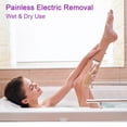 thumbnail image 1 of EIGTHTAIL Rasoir Électrique pour Femmes 4 en 1 Épilation Corporelle pour Femmes Rasoir Portable pour Dames Tondeuse pour Femmes Rechargeable par USB Étanche IPX7, 1 of 6