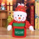 thumbnail image 5 of Billuyoard Bolsa de regalo, soporte para regalo, tarro de caramelo, mano de obra, tamaño compacto, colgante de Navidad, accesorios para Kits de decoración para fiestas Forma de muñeco de nieve, 5 of 6