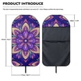 thumbnail image 7 of XYZCANDO Car Seat Towel Cover, Compatible with Van Truck Seat, Terry Cloth Car Seat Covers for Sedan Vans Waterproof, Mandala Floral Pattern, 7 of 7