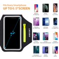 thumbnail image 4 of Brazalete para correr HAISSKY para iPhone 16 15 Pro 14 Plus 13 11 XR XS, 4 of 9