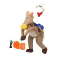 thumbnail image 4 of Disfraz inflable para montar a caballo, carnaval, cumpleaños, traje de jinete de caballo occidental Gris, 4 of 9
